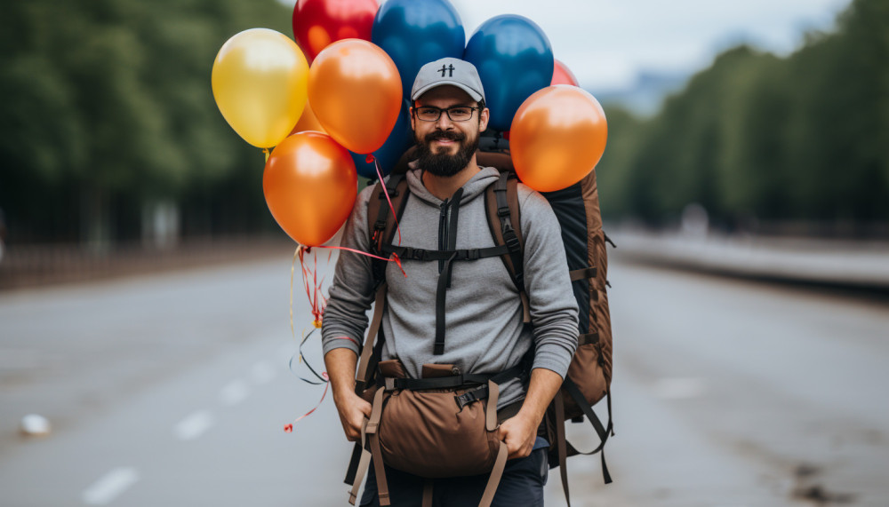 Autre - Comment utiliser des ballons sac à dos pour une campagne de street marketing réussie